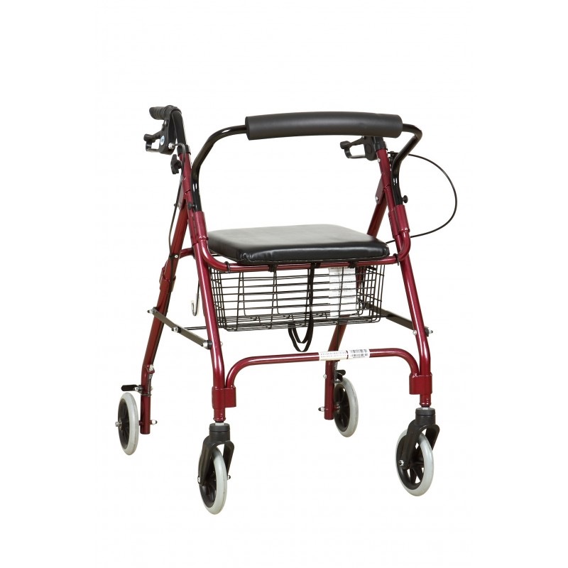 LIGHTWEIGHT ROLLATOR WALKING AID