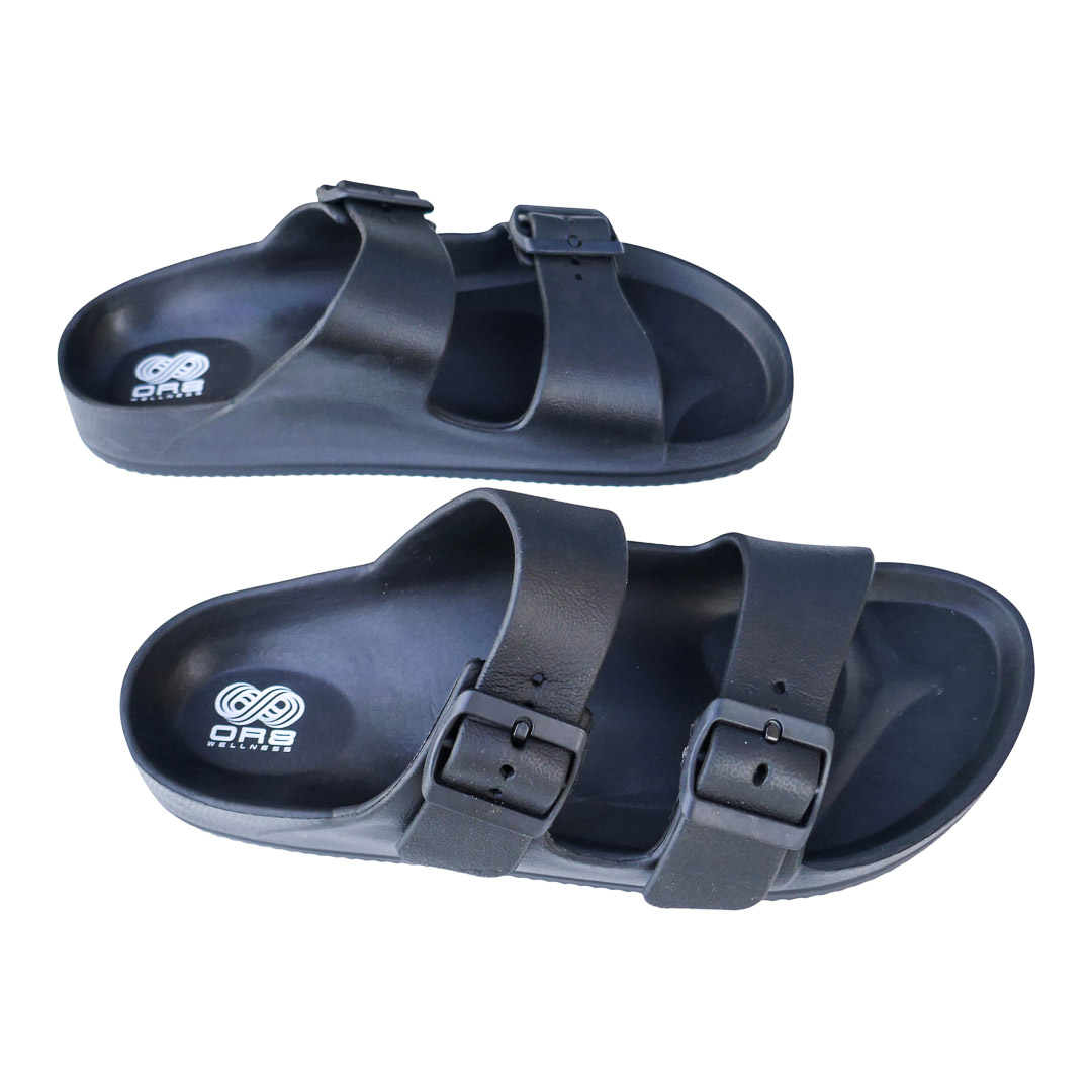 OR8 NEW BEACH SANDAL WITH ARCH SUPPORT BLACK