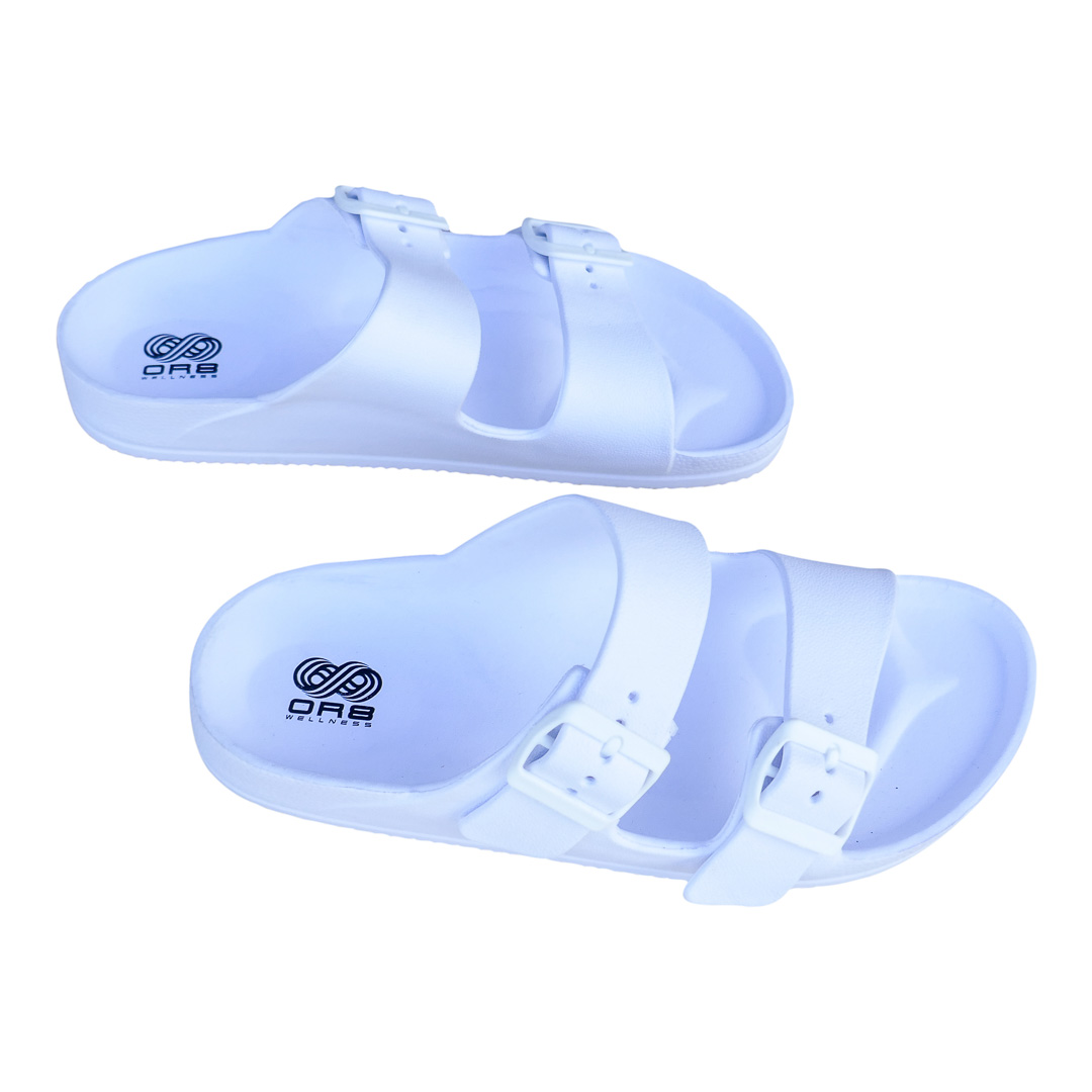 womens white sandals with arch support
