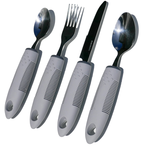 OR8 Wellness grey cutlery set