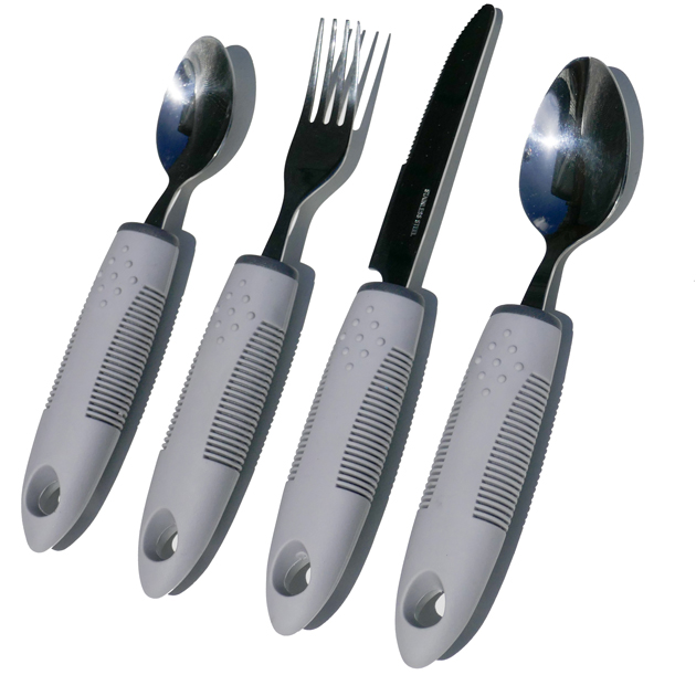 Disability Elderly Cutlery Eating Grip Aid Disabled Knife Fork Spoon Arthritis